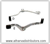 GEAR LEVER YAMAHA RX-100, GEAR LEVER RAJDOOT XLT