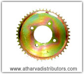 REAR WHEEL SPROCKET RAJDOOT NEW