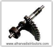 KICK SHAFT WITH GEAR BAJAJ 3W R/E